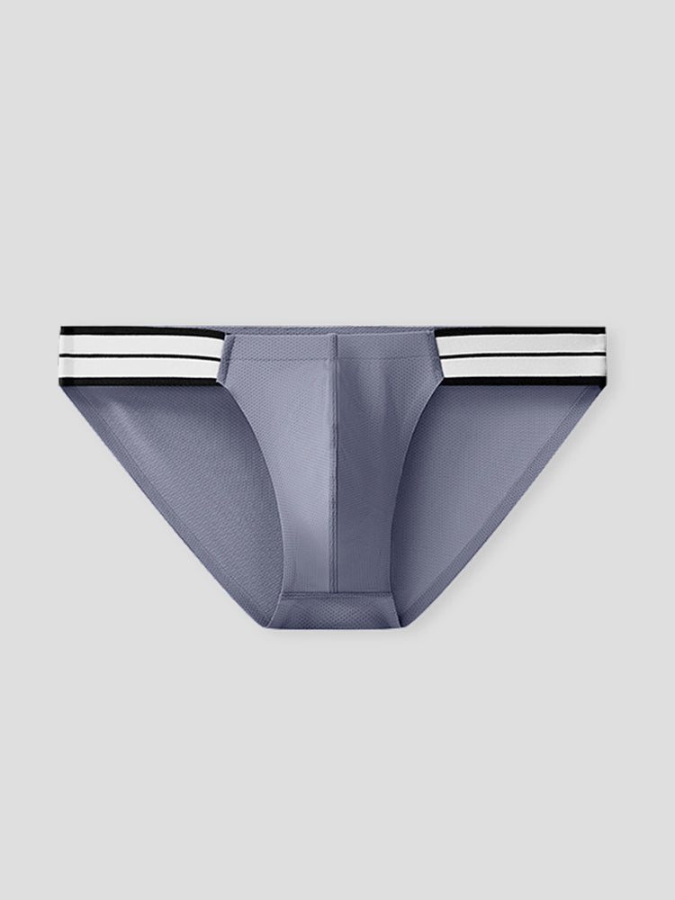 3 Pack Men’s Breathable Ice-Touch Athletic Briefs