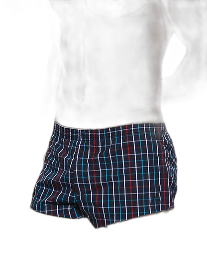Men’s Relaxed Woven Cotton Boxer Shorts