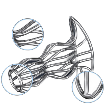 Axelrod - Steel Hollow Tunnel Anal Plug - Butt Plug Expander