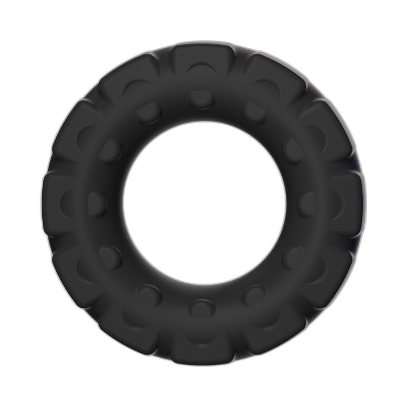 ruff GEAR Silicone Tread Ultimate Tire Cock Ring Black