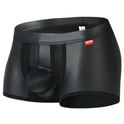Kinky Transparent Leather Boxers