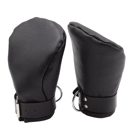Leather Puppy Mitts