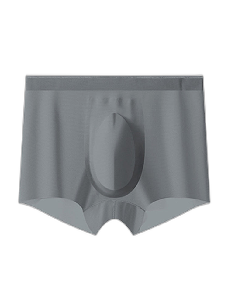 2 Pack Men's Ultra-Thin Ice Silk Quick-Dry Trunks