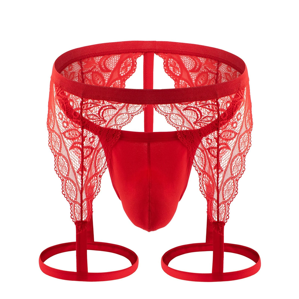 Men's Lace Garter Underwear