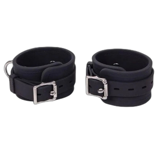 Mister B Leather Silicone Wrist Restaints