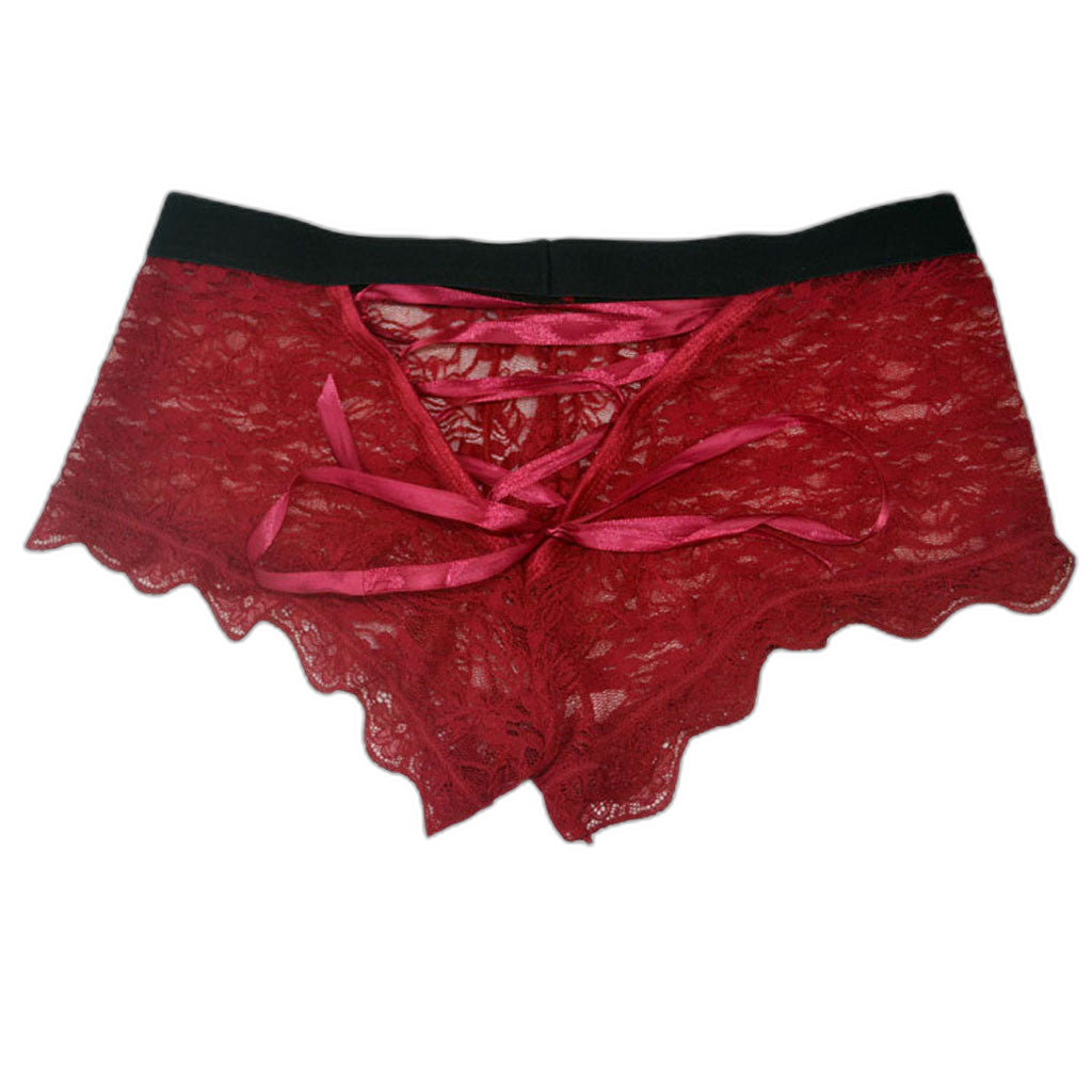 Sexy Men's Lace Back Panties