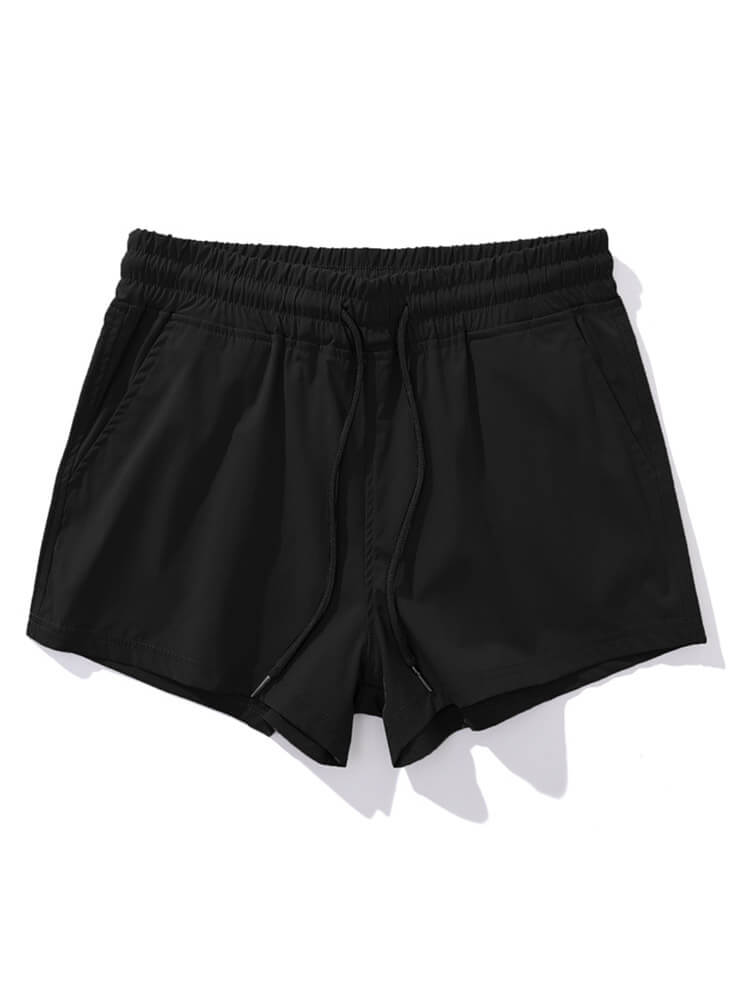 Men's Solid Color Quick-Drying Fitness Shorts