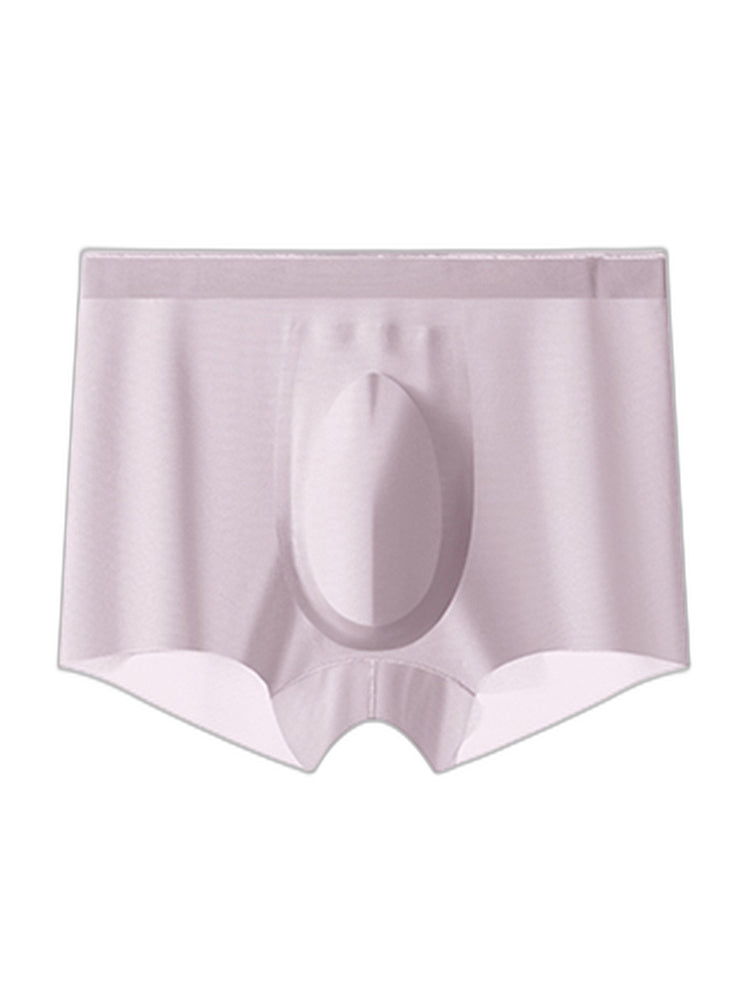 2 Pack Men's Ultra-Thin Ice Silk Quick-Dry Trunks