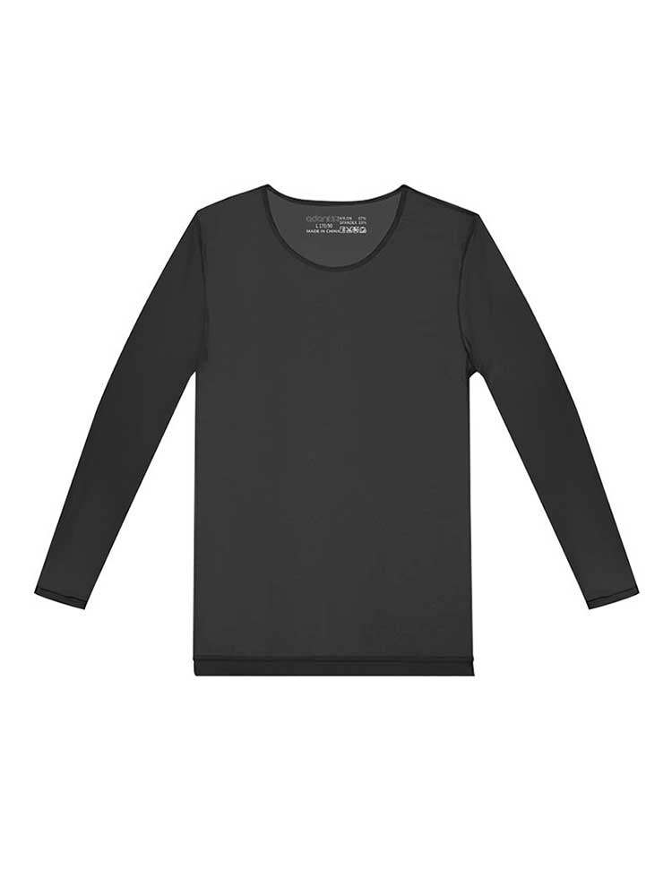 Men's Lightweight Sexy Transparent Solid Color Top