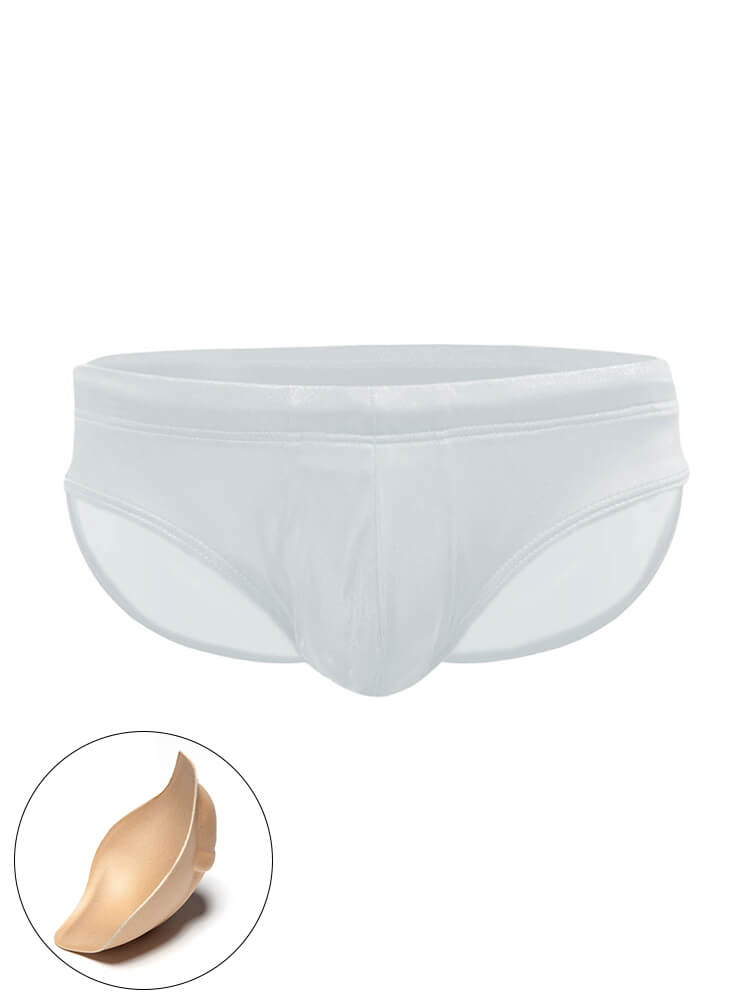 Men's Sexy Sequin Skinny Triangle Swim Briefs