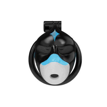 Furrjoi Shark Chastity Cage Light Blue