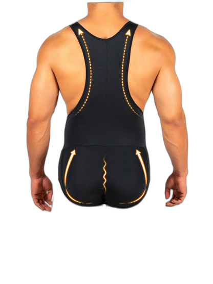 Men's Butt-Lift Briefs One-Piece Underwear
