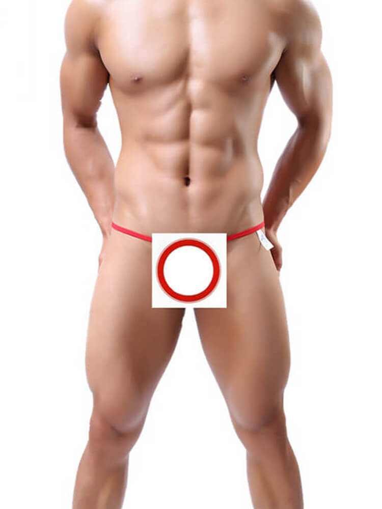 Men's Sexy Hollow String Thong