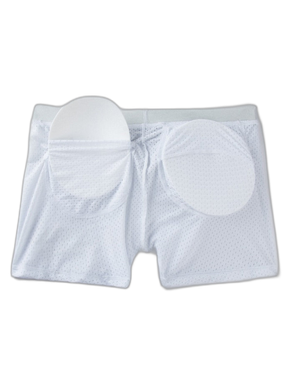 Sponge Cushion Mesh Buttock Boxer Briefs