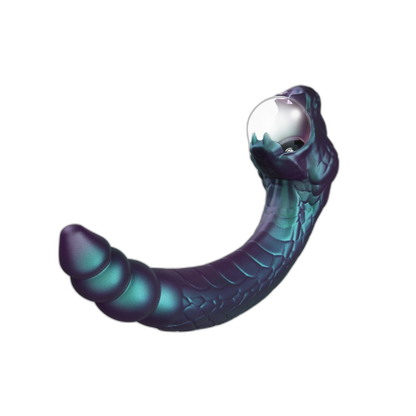 Temptasia Rattlesnake Dual-Ended Vibrator - Plasma Vibrator - Prostate & G Spot Stimulator