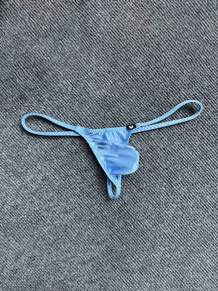 Men's Shiny High Elastic Durable Nylon Thong