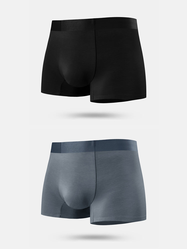 2 Pack Men's Anti - Bacterial Modal Trunks - The Pup Play Hub