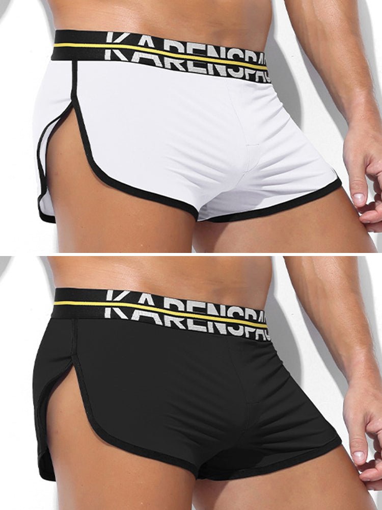 2 Pack Men's Comfortable Lounge Sport Boxer Briefs - The Pup Play Hub