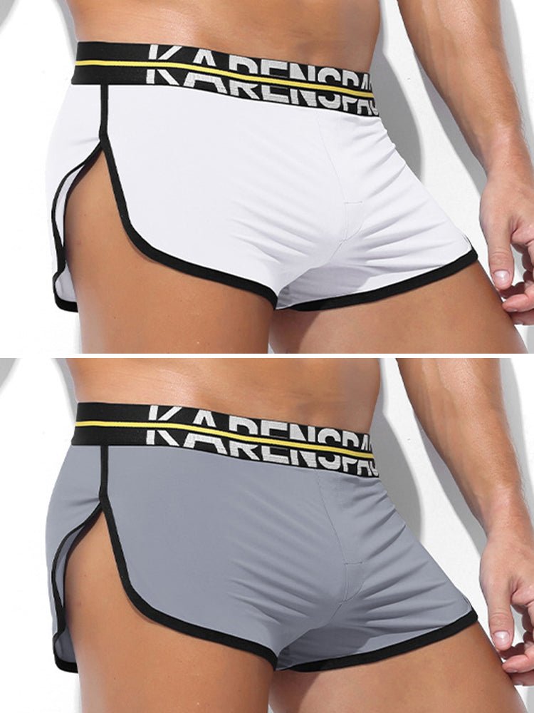 2 Pack Men's Comfortable Lounge Sport Boxer Briefs - The Pup Play Hub