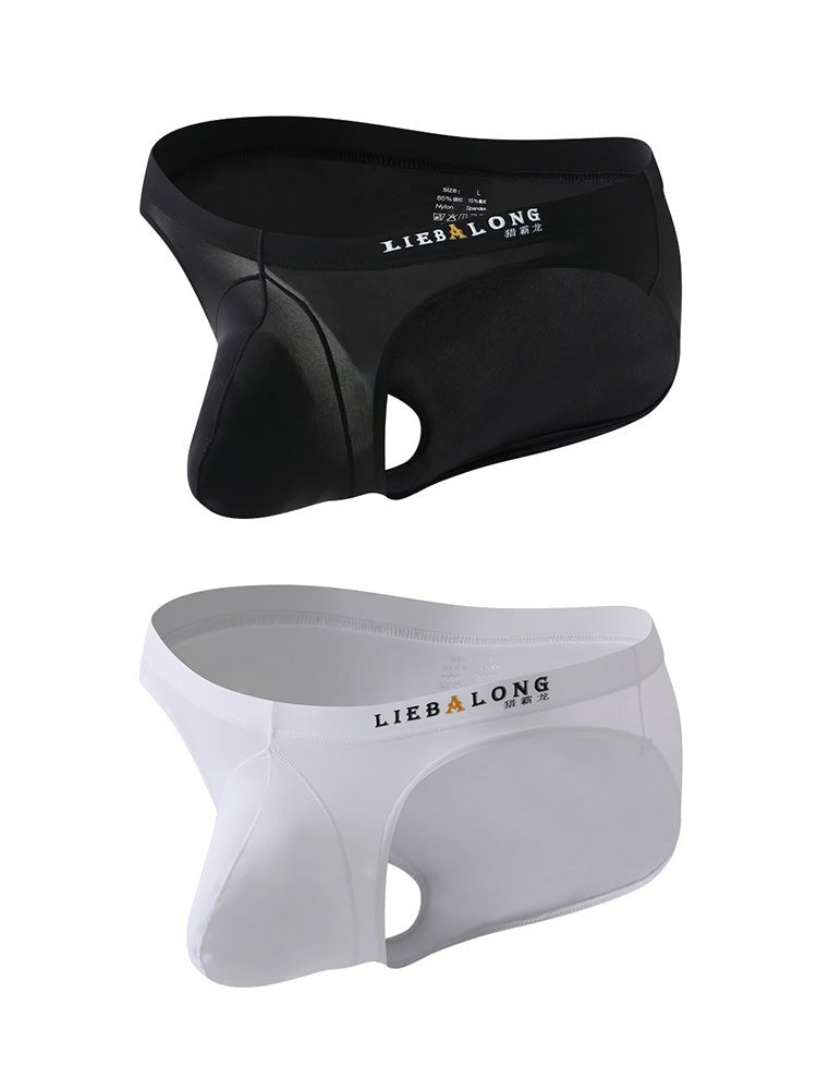 2 Pack Men's Contoured Pouch Lightweight Briefs - The Pup Play Hub
