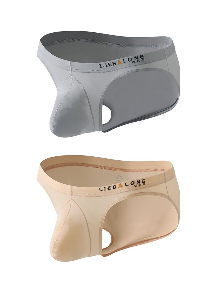 2 Pack Men's Contoured Pouch Lightweight Briefs - The Pup Play Hub