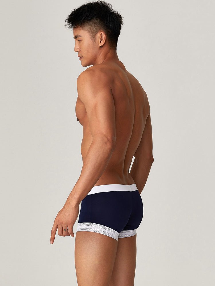 2 Pack Men's Ice Silk Lace Cuff Trunks - The Pup Play Hub