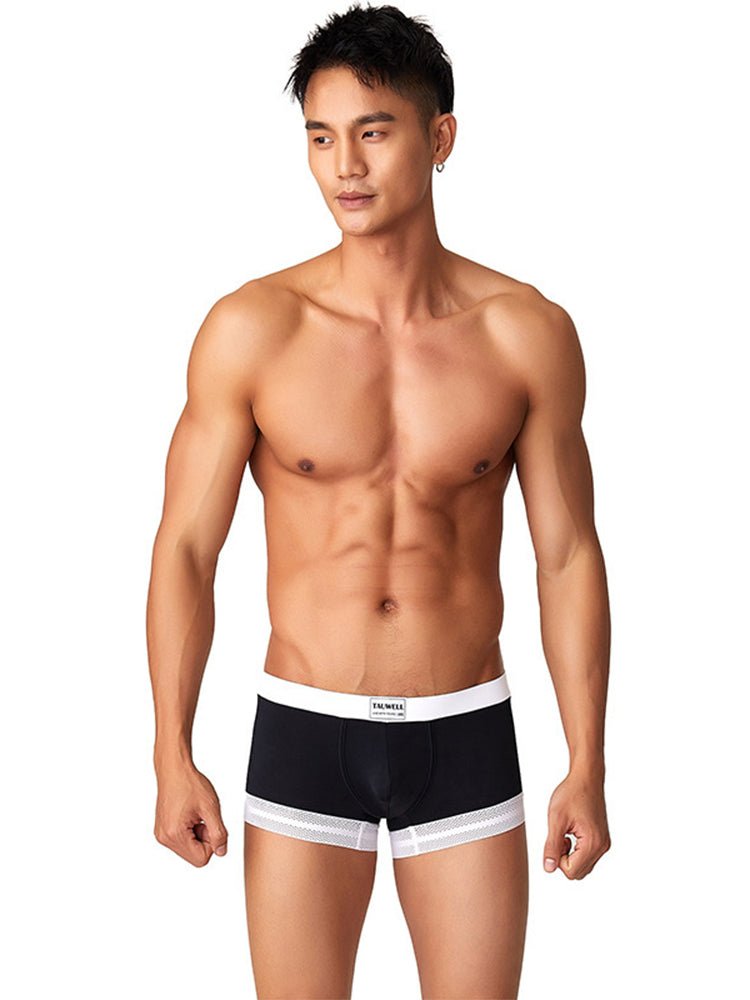 2 Pack Men's Ice Silk Lace Cuff Trunks - The Pup Play Hub