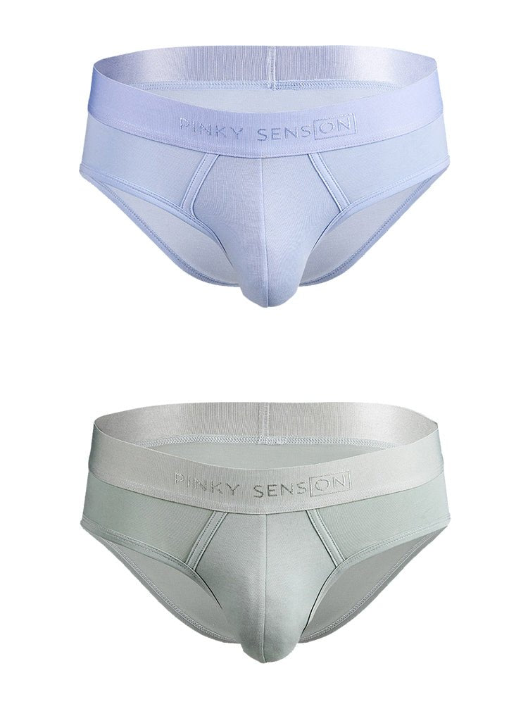 2 Pack Men’s Lightweight Cotton Pouch Briefs - The Pup Play Hub