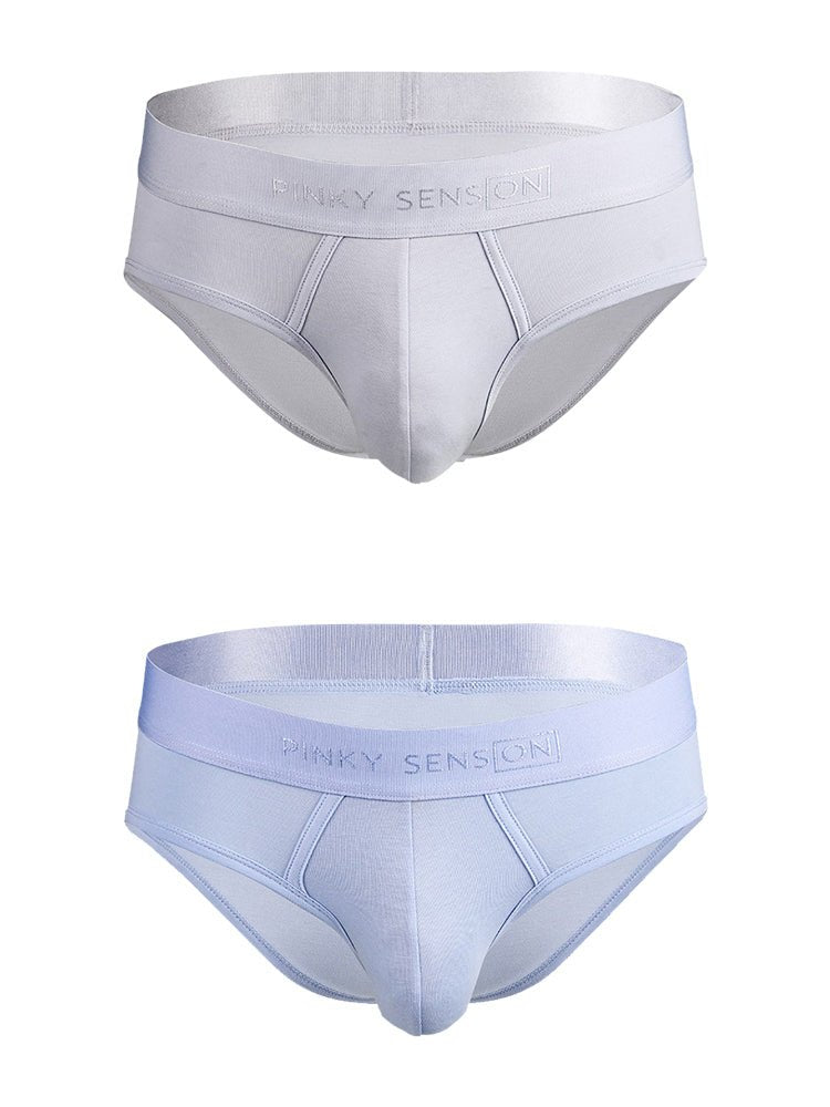 2 Pack Men’s Lightweight Cotton Pouch Briefs - The Pup Play Hub