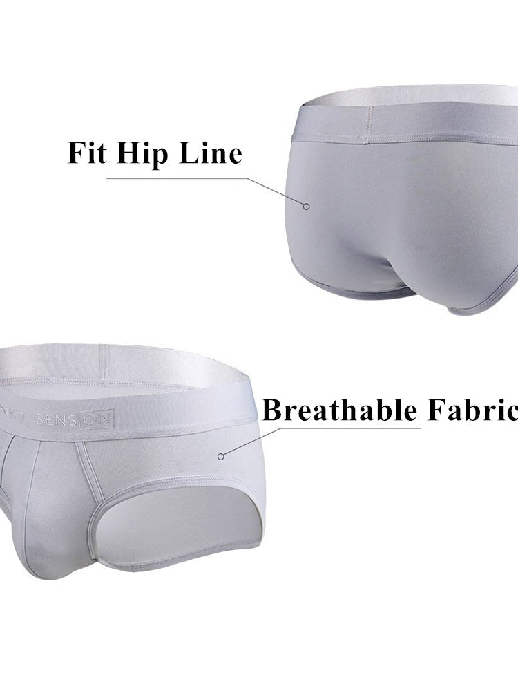 2 Pack Men’s Lightweight Cotton Pouch Briefs - The Pup Play Hub
