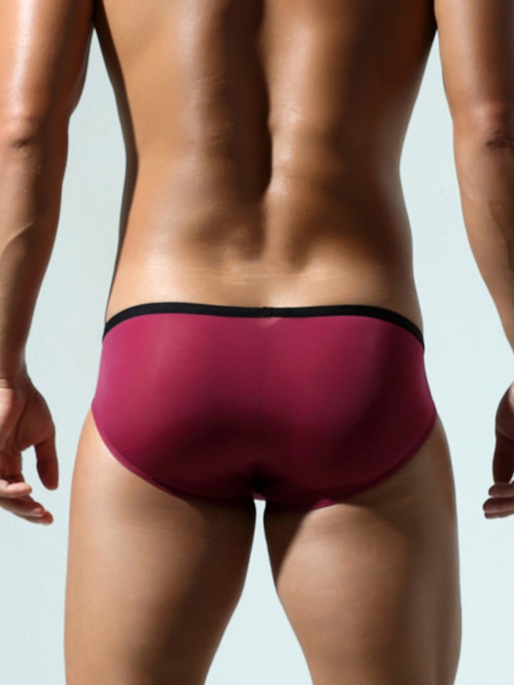 2 - pack Men's Low - rise Nylon Briefs - The Pup Play Hub