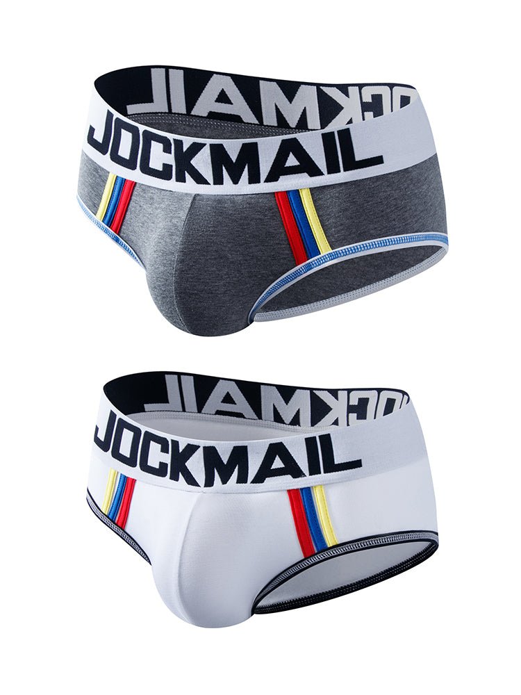 2 - pack Men's Sexy Cotton Support Briefs - The Pup Play Hub