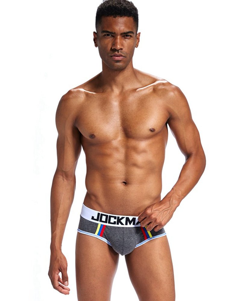 2 - pack Men's Sexy Cotton Support Briefs - The Pup Play Hub
