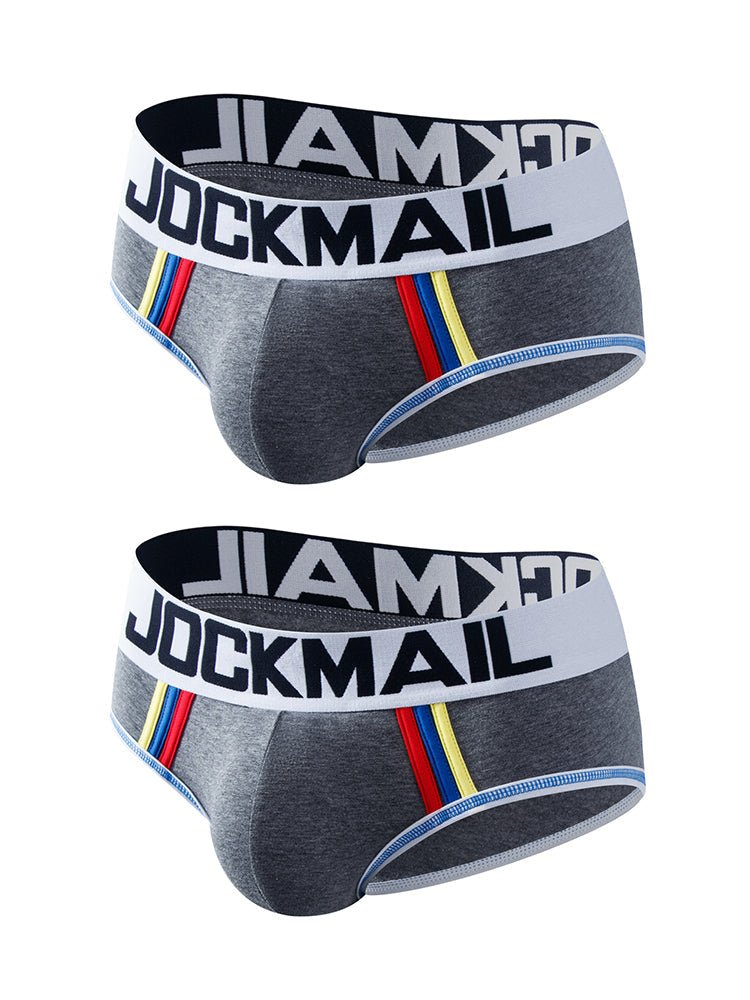 2 - pack Men's Sexy Cotton Support Briefs - The Pup Play Hub