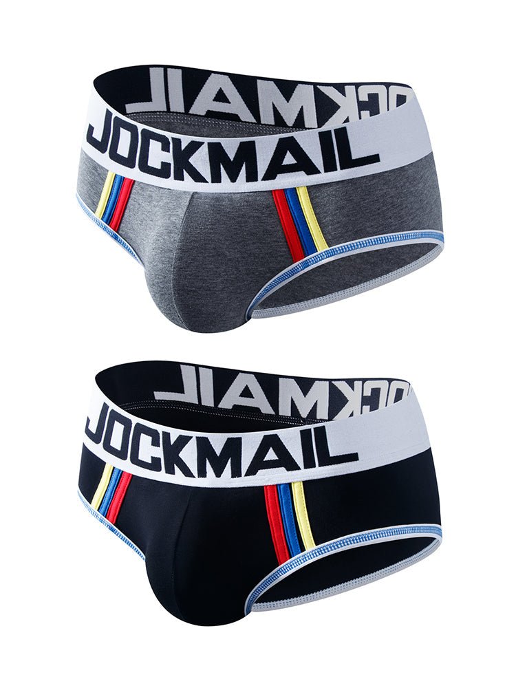 2 - pack Men's Sexy Cotton Support Briefs - The Pup Play Hub