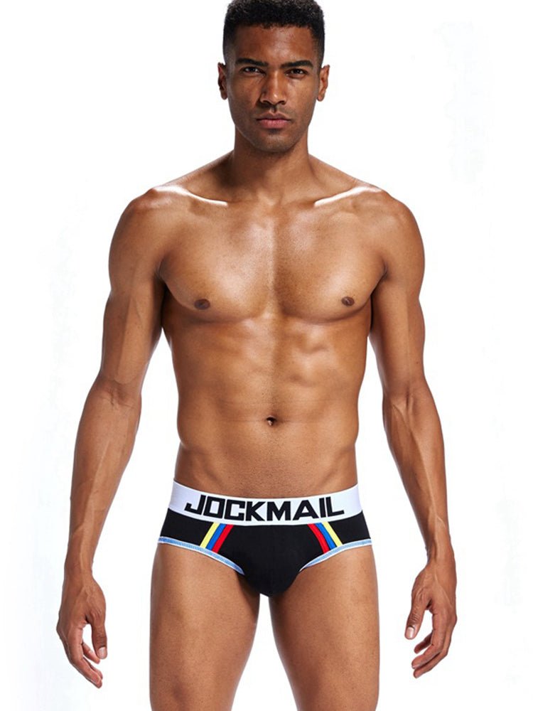 2 - pack Men's Sexy Cotton Support Briefs - The Pup Play Hub