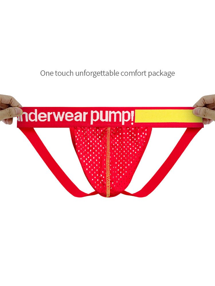 2 Pack Men's Sexy Hip - High Thongs - The Pup Play Hub