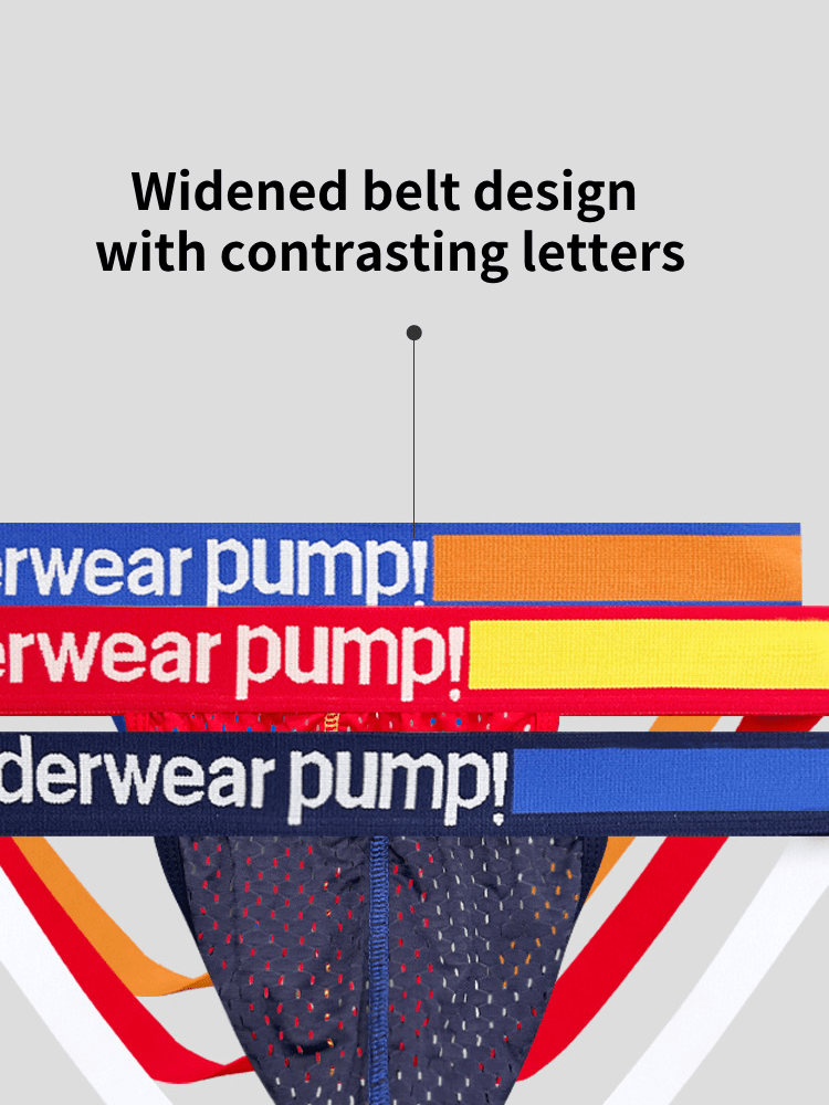 2 Pack Men's Sexy Hip - High Thongs - The Pup Play Hub