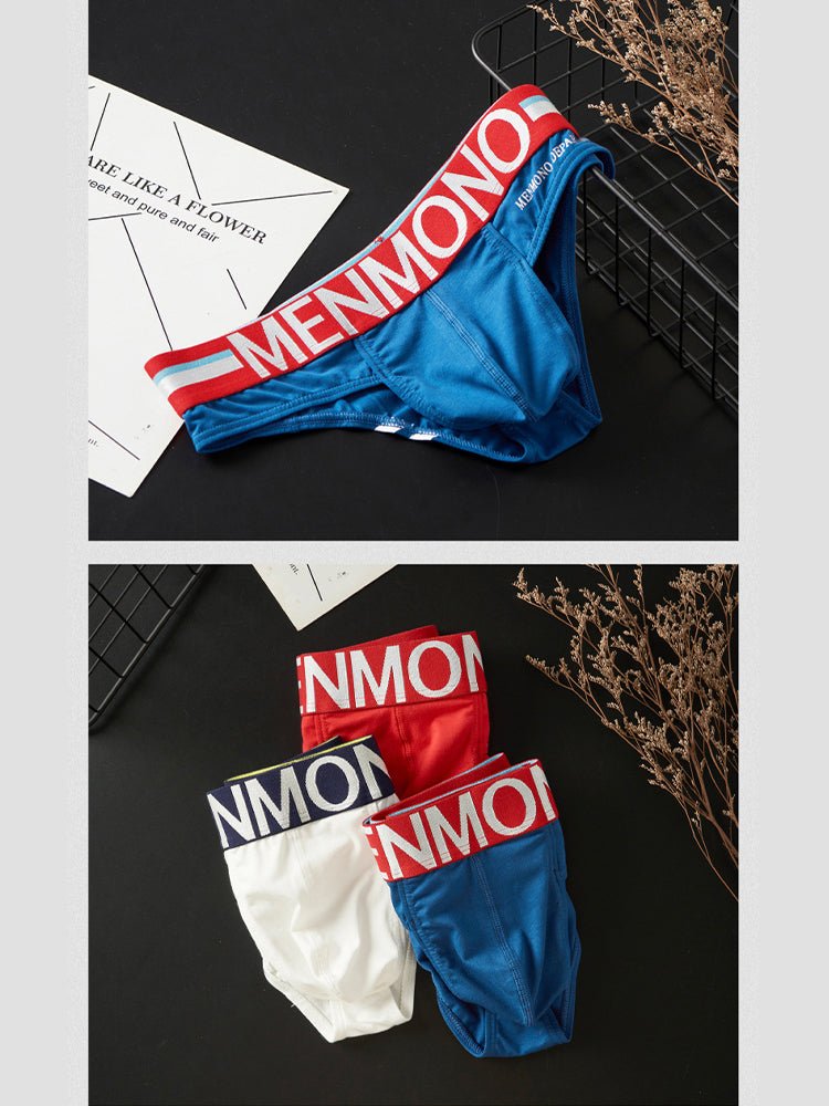 2 - pack Men's Sexy Slim Fit Fashion U - convex Bikini - The Pup Play Hub