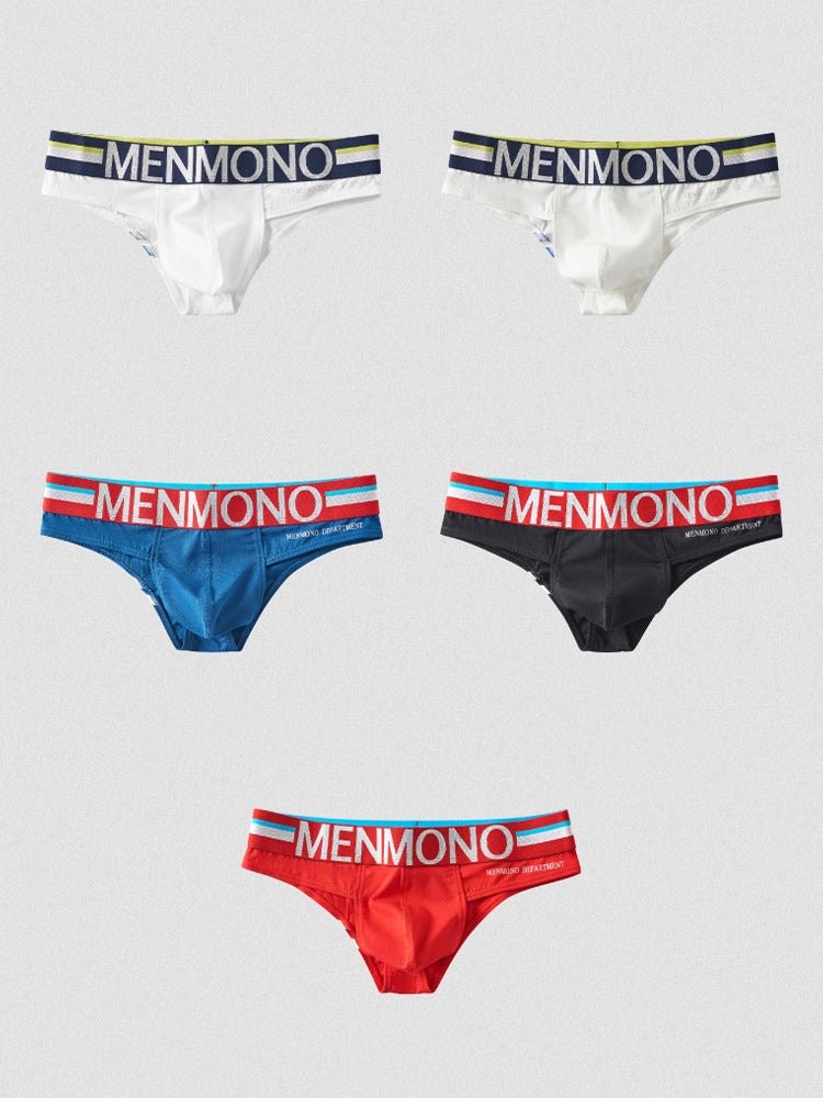 2 - pack Men's Sexy Slim Fit Fashion U - convex Bikini - The Pup Play Hub