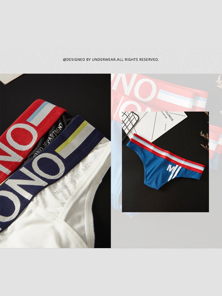 2 - pack Men's Sexy Slim Fit Fashion U - convex Bikini - The Pup Play Hub