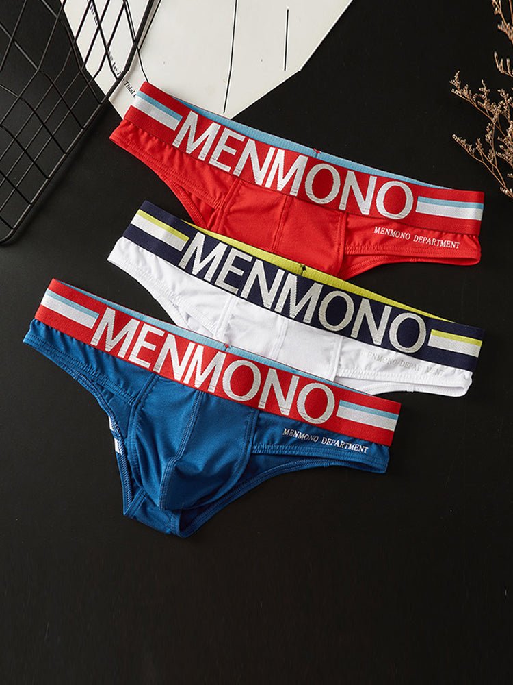 2 - pack Men's Sexy Slim Fit Fashion U - convex Bikini - The Pup Play Hub