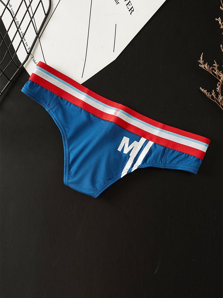 2 - pack Men's Sexy Slim Fit Fashion U - convex Bikini - The Pup Play Hub