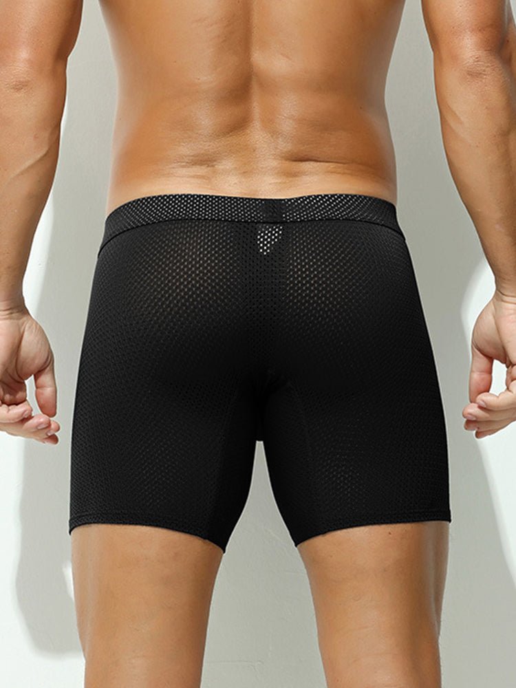 2 Pack Men's Sporty Cut Anti - Chafing Breathable Stretch Fit Midway Briefs - The Pup Play Hub