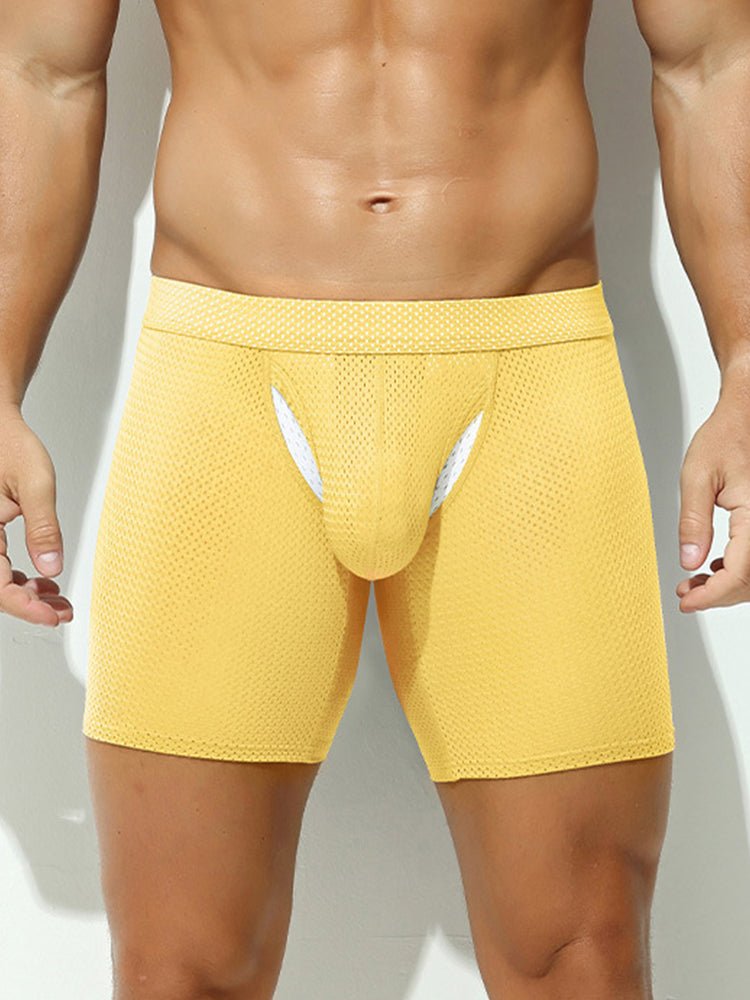 2 Pack Men's Sporty Cut Anti - Chafing Breathable Stretch Fit Midway Briefs - The Pup Play Hub