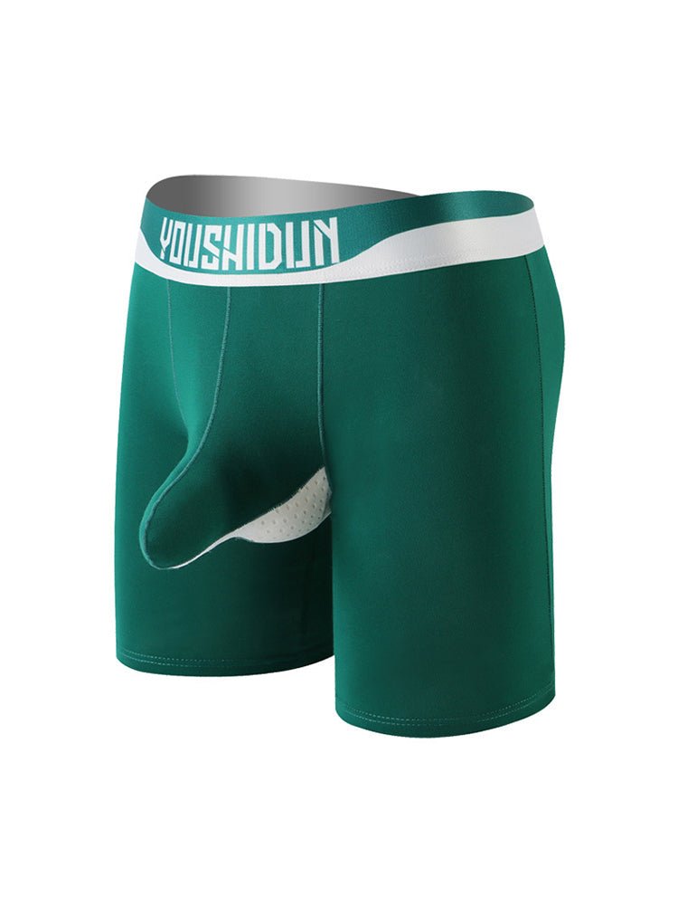 2 Pack Men's Supportive Separated Pouch Ultra - Soft Anti - Chafing Midway Briefs - The Pup Play Hub