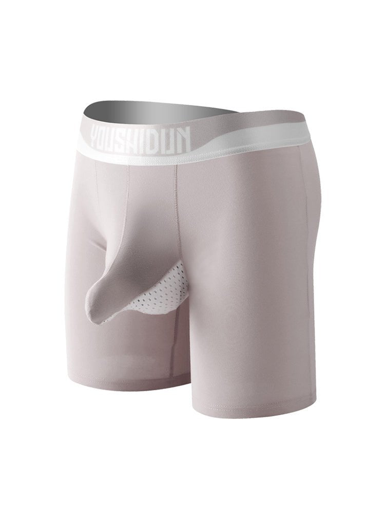 2 Pack Men's Supportive Separated Pouch Ultra - Soft Anti - Chafing Midway Briefs - The Pup Play Hub