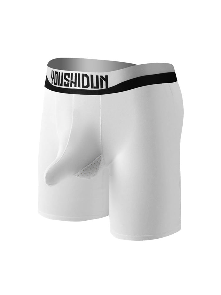 2 Pack Men's Supportive Separated Pouch Ultra - Soft Anti - Chafing Midway Briefs - The Pup Play Hub