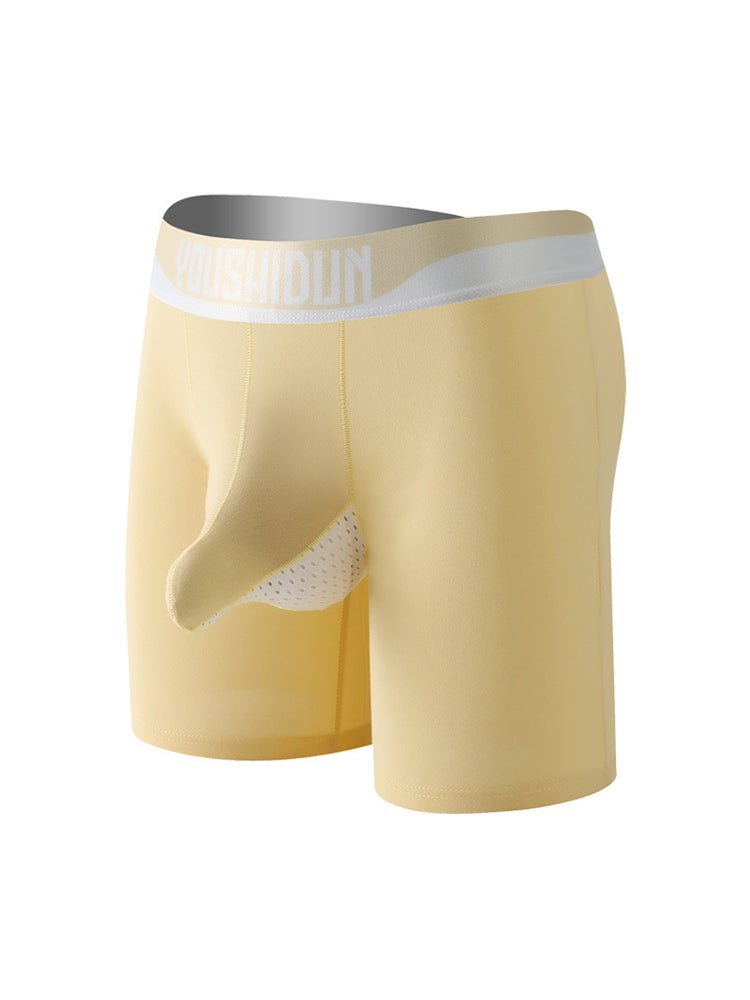 2 Pack Men's Supportive Separated Pouch Ultra - Soft Anti - Chafing Midway Briefs - The Pup Play Hub