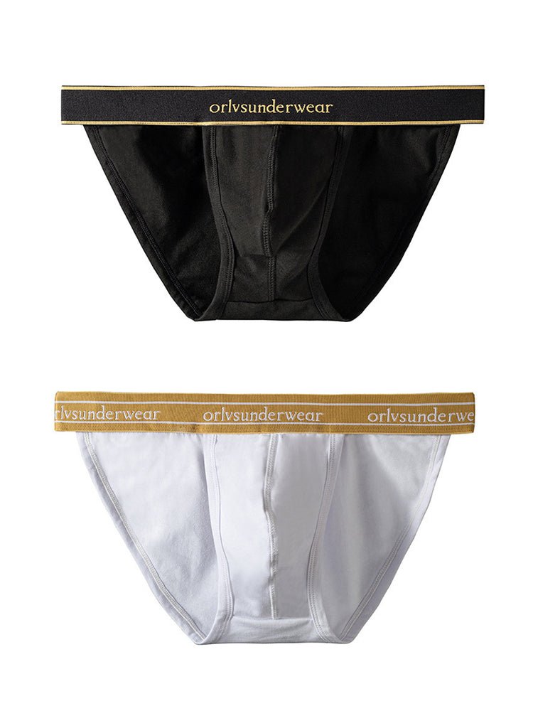 2 Pack Men's U - Pouch Gym Fitness Breathable Cotton Briefs - The Pup Play Hub